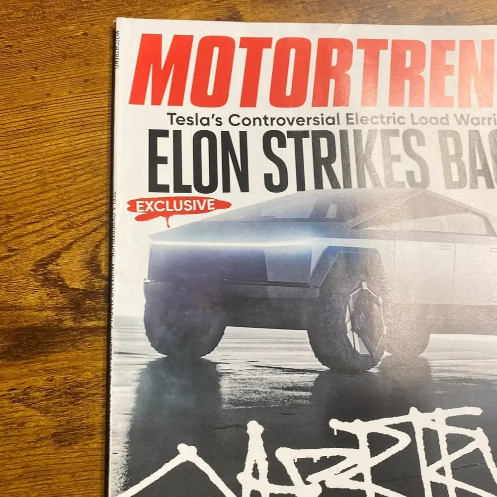 Motor Trend Magazine Feb 2020 Controversial TESTLA